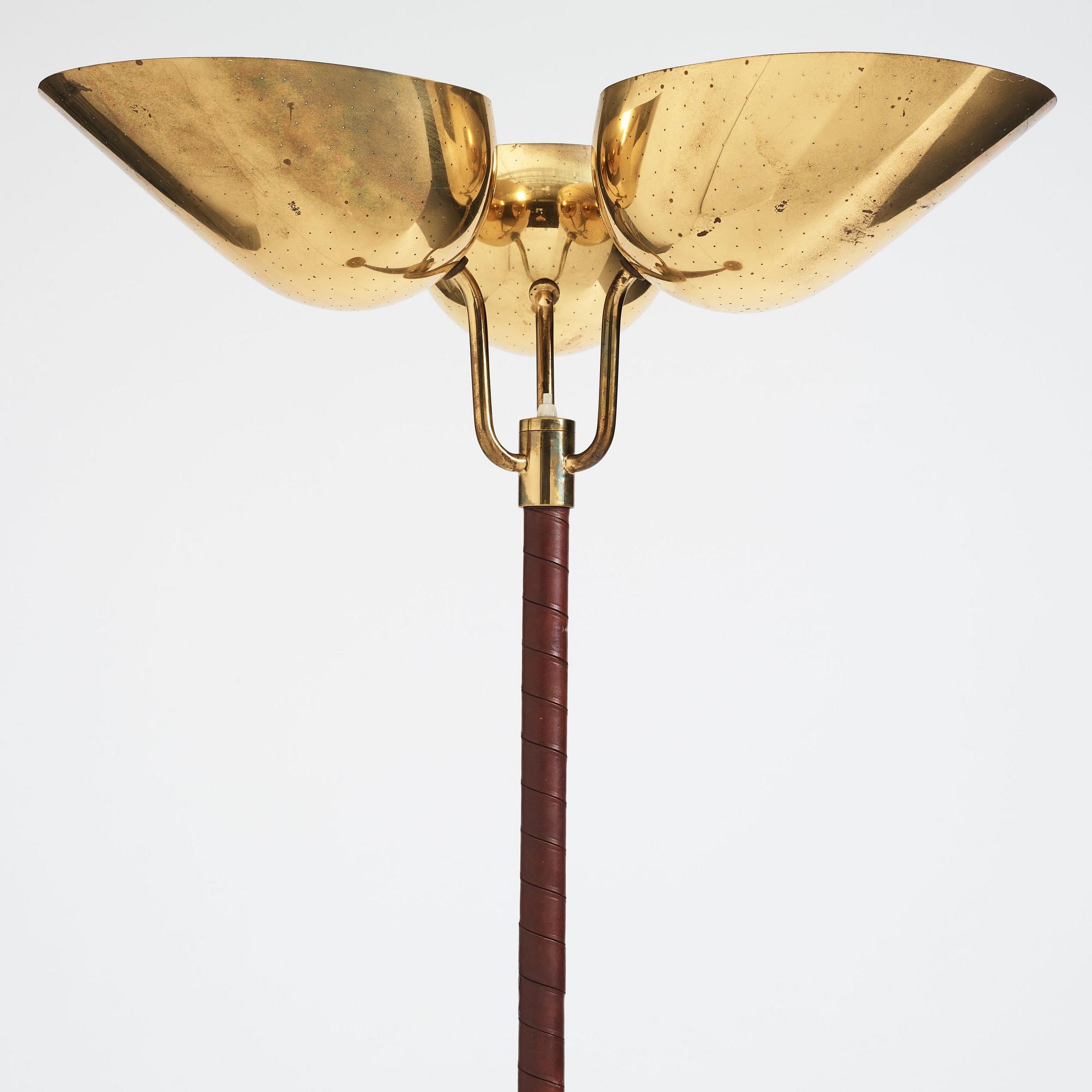 Carl-Axel Acking, golvlampa, modell "2645", Bröderna Malmströms metallvarufabrik, 1940-50-tal.