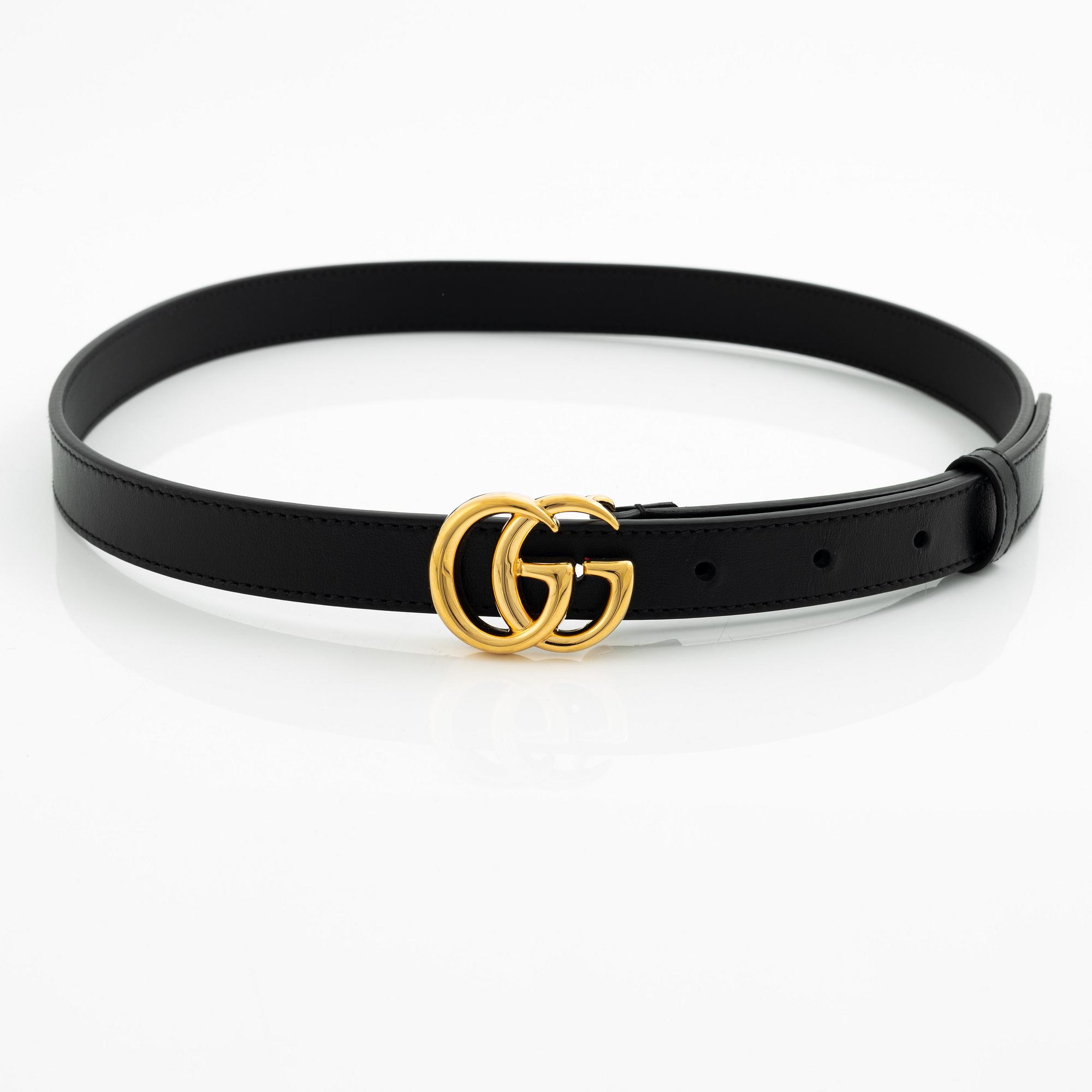 Gucci, skärp, storlek 75.