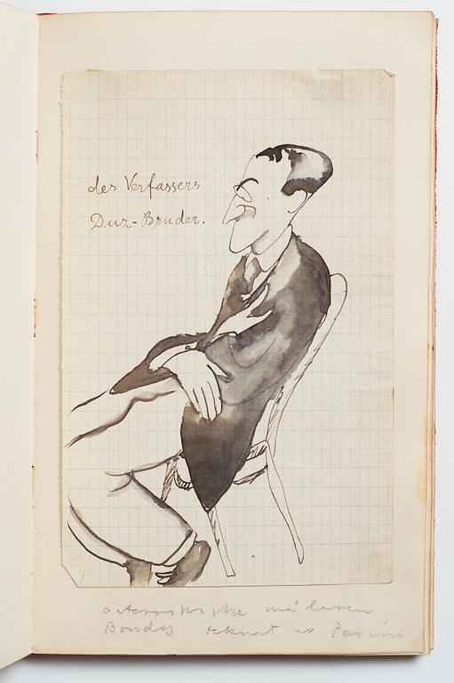 Jules Pascin, Skissbok.