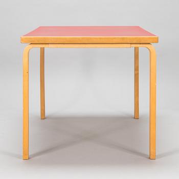 Alvar Aalto, a 1960's '82' table and six '66' stools for O.Y. Huonekalu-ja Rakennustyötehdas A.B.