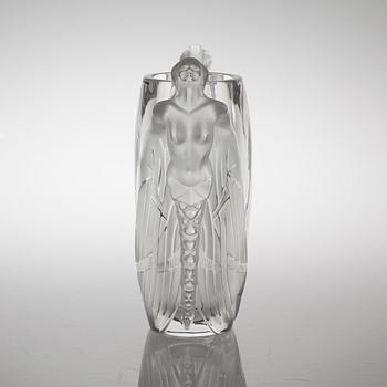 A Lalique glass vase, "Aurora", numbered 060/188 from the 21st century.