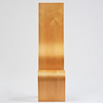 Caroline Schlyter, a "Lilla h" chair, ed. XIX/XX, Forsnäs, Sweden, 1991.