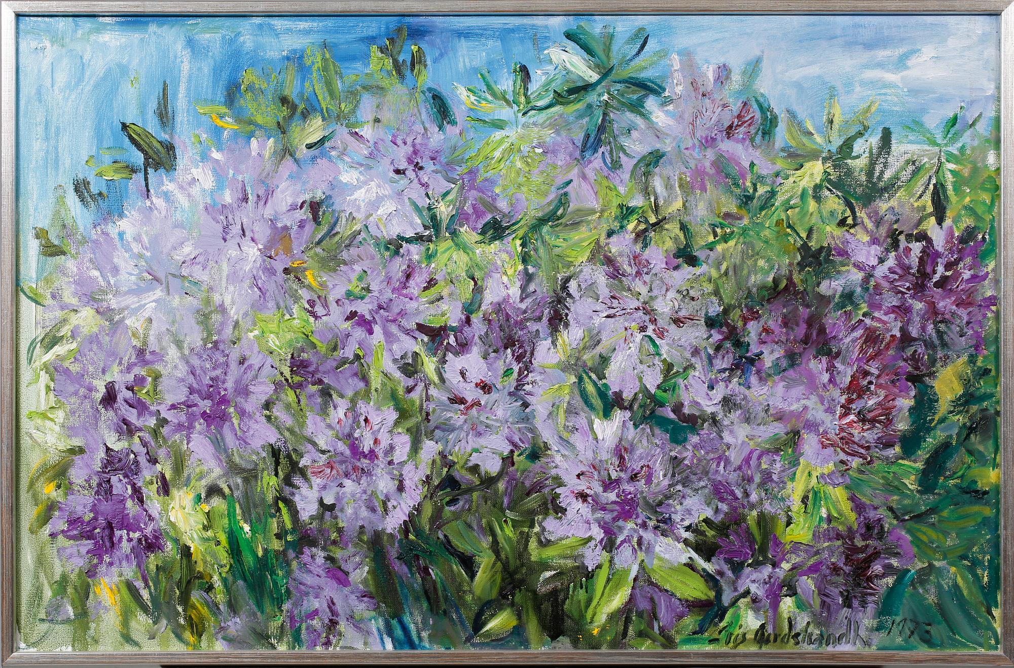 IRIS NORDSTRANDH, olja på duk, signerad och daterad 1973.