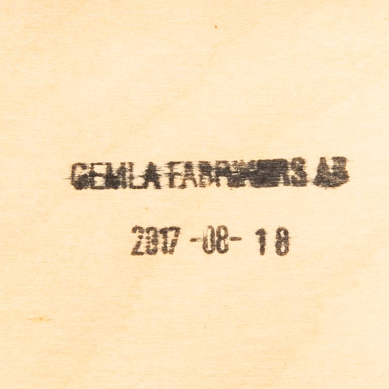 Stolar 6 st Gemla sent 1900-tal/2000-tal.