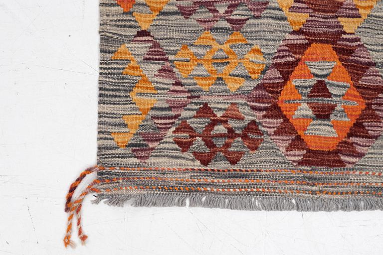 Gallery rug, Kelim, modern, approx. 300 x 81 cm.