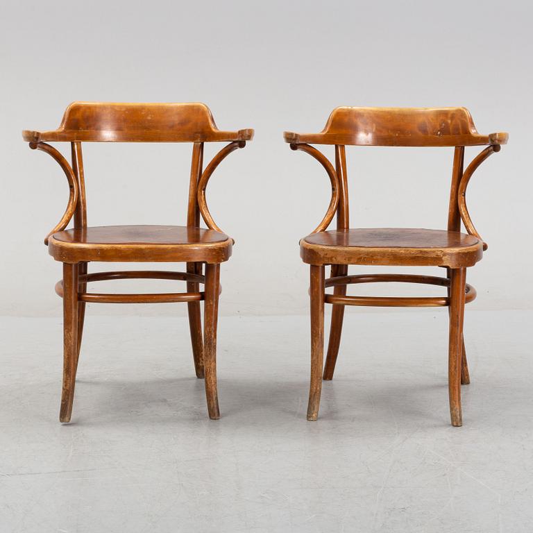 Axel Kandell, karmstolar, ett par, "Cattelin", Gemla, Diö, 1948.