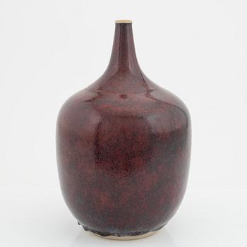 Henning Nilsson, a stoneware vase, Höganäs, Sweden, 1974.