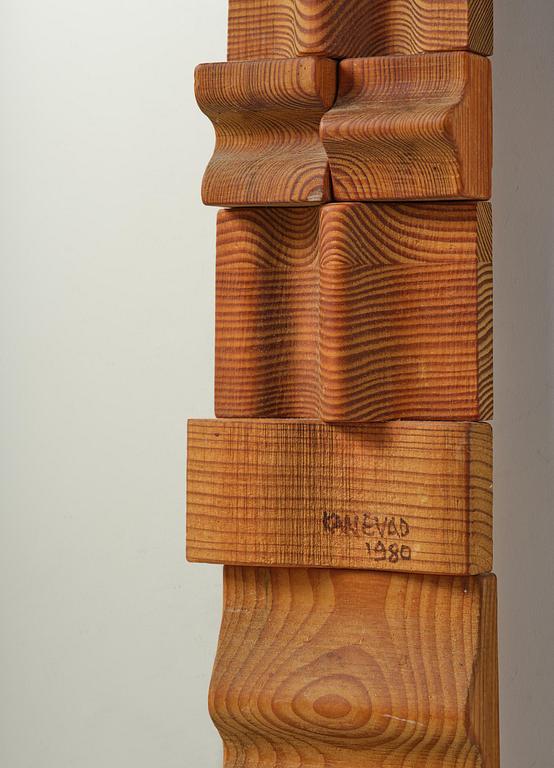 Gunnar Kanevad, a mirror, executed in his own studio, Linköping, 1980.