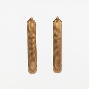 Örhängen, 14K guld, Italien.