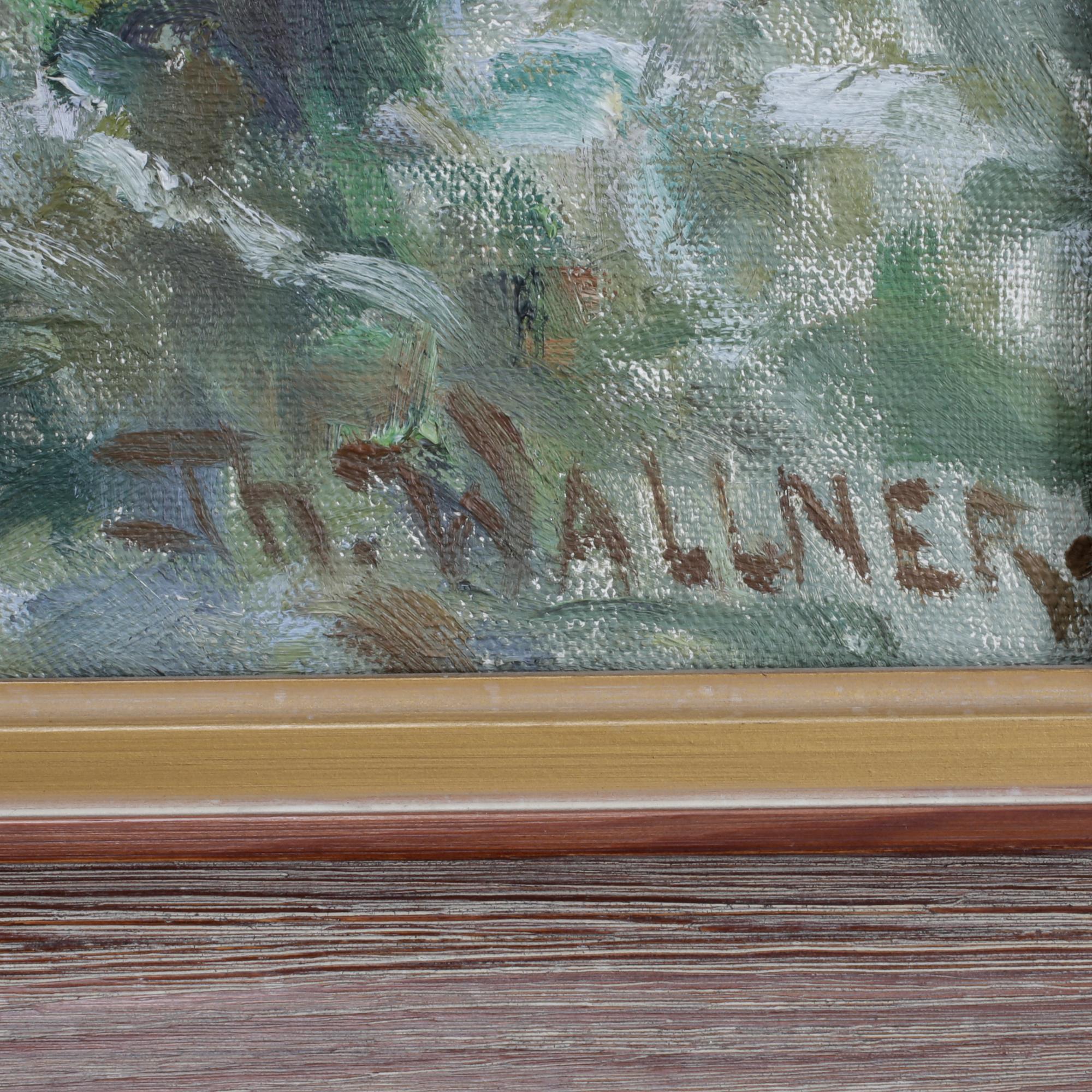 THURE WALLNER olja på duk, signerad.