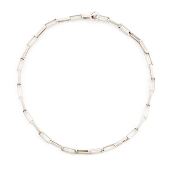 529. Karl-Ingemar Johansson, a silver necklace, Gothenburg 1964.