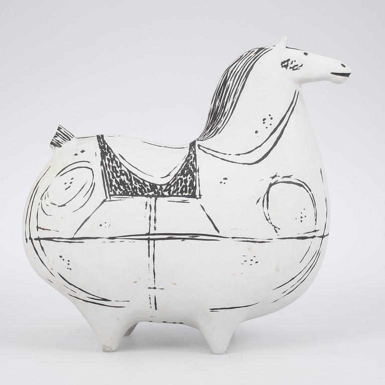 FIGURIN, stengods,"Springare" Stig Lindberg, Gustavsberg studio 1952-72.