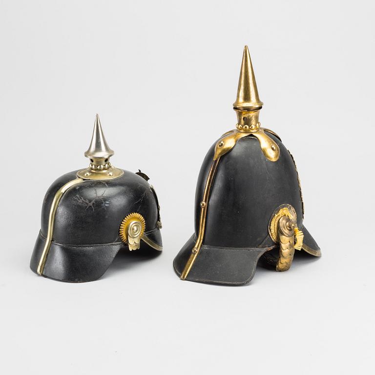 2 PCS POLICE CAP, around year 1900,