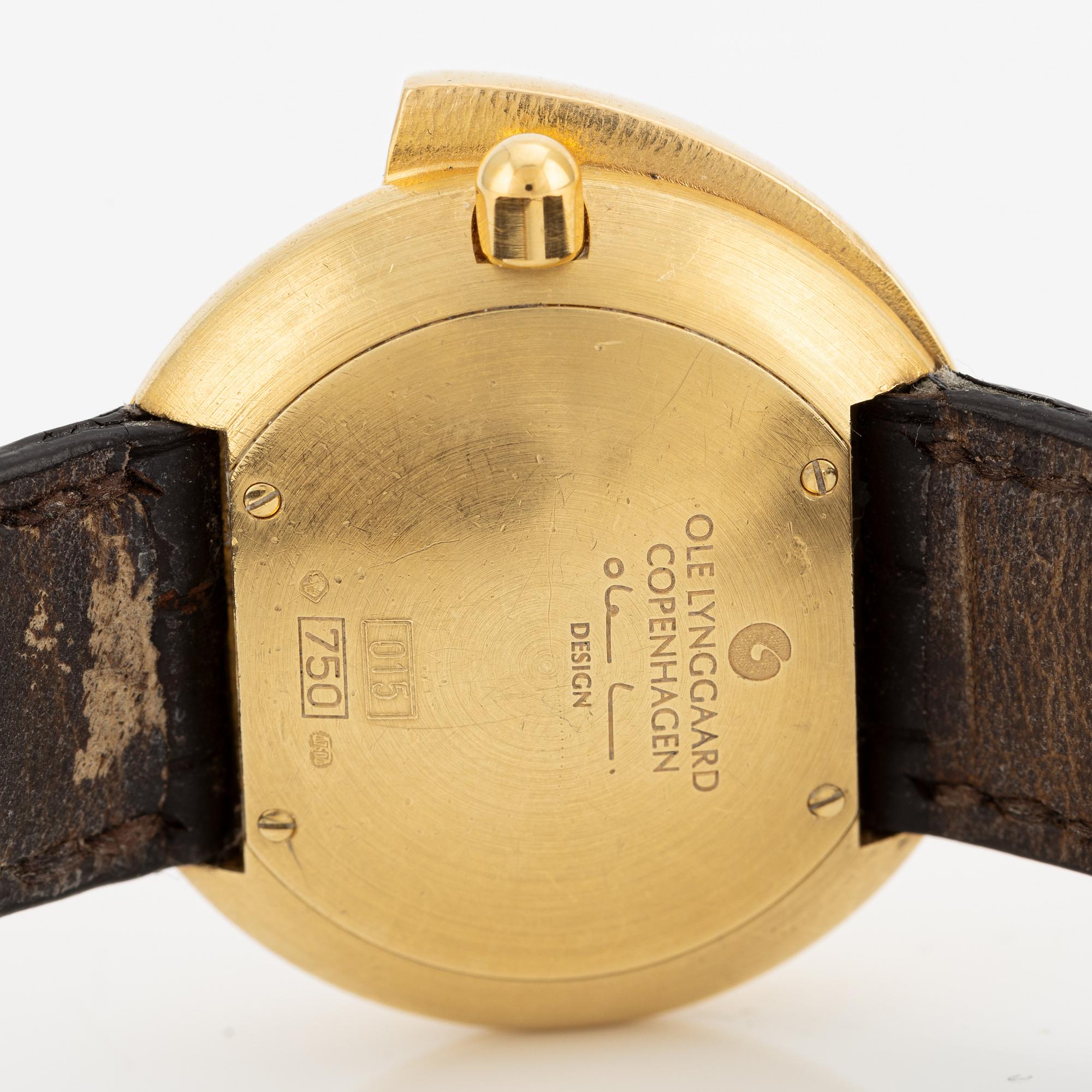 Ole Lynggaard, wristwatch, 31 mm.