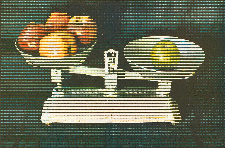 Alain Jacquet, "La Balance”.
