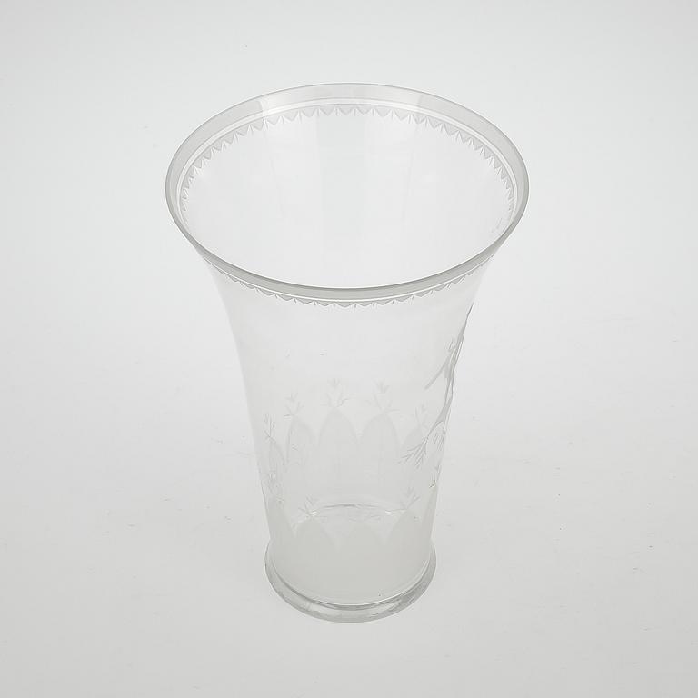 VAS, glas, Simon Gate, Orrefors, 1926.