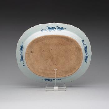 TERRINFAT, kompaniporslin, Qingdynastin Qianlong (1736-95).