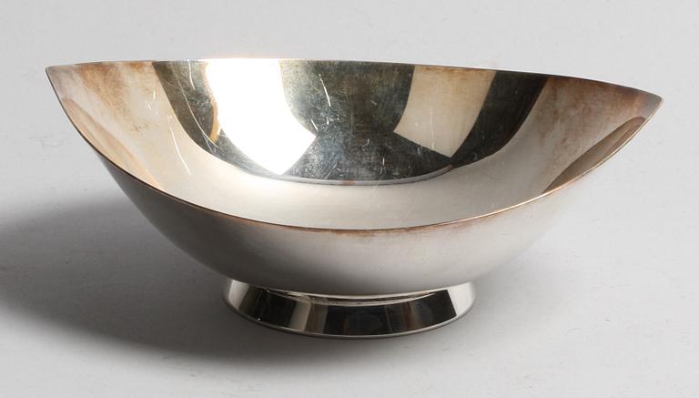 SKÅLAR, 3 st, nysilver. Danmark.