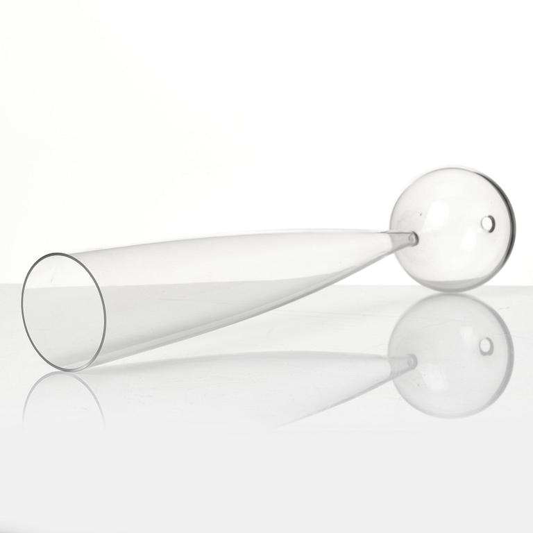 John Selbing, a glass sculpture "Klot över kon", Orrefors, Sweden 1957.