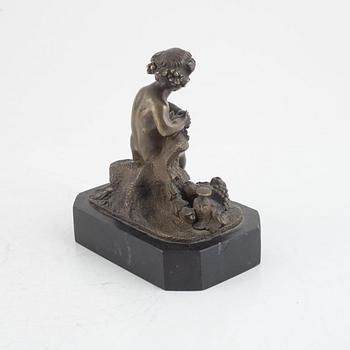 Figurine, Bacchus as a boy, first half of the 20th century.