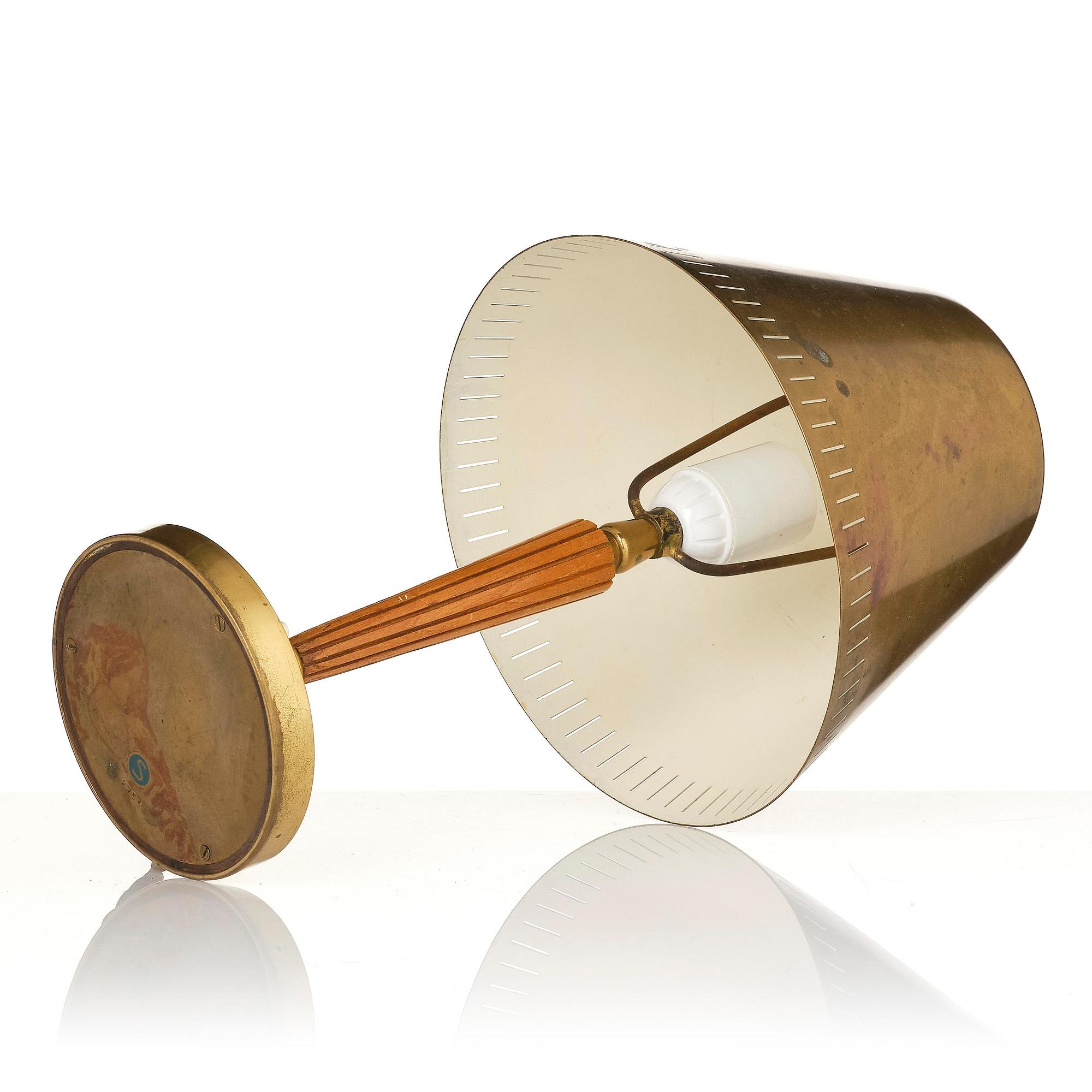 Bröderna Malmströms Metallvarufabrik, a table lamp model "2757", Malmö, 1950s.