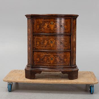 A chest of drawers, Netherlands, probably. 19th Century.