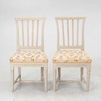 Chairs, a pair, Gustavian, 19th century.