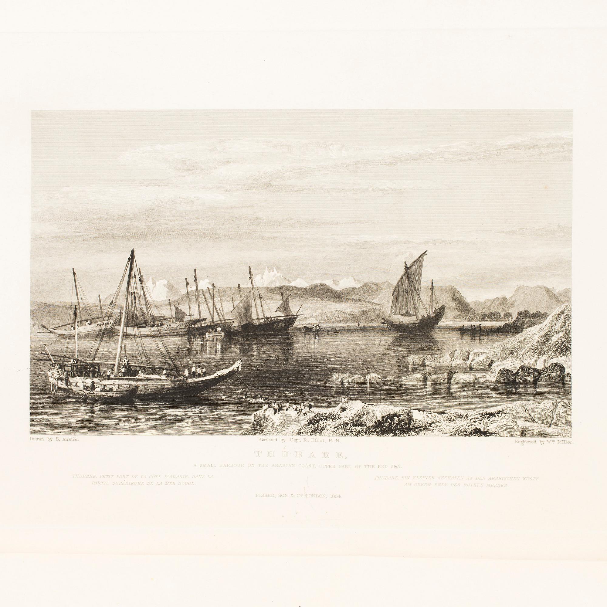 BOOK, 2+1 volumes, about India, among others, Mac Farlane "Indian Empire" part 1+2, 1844.