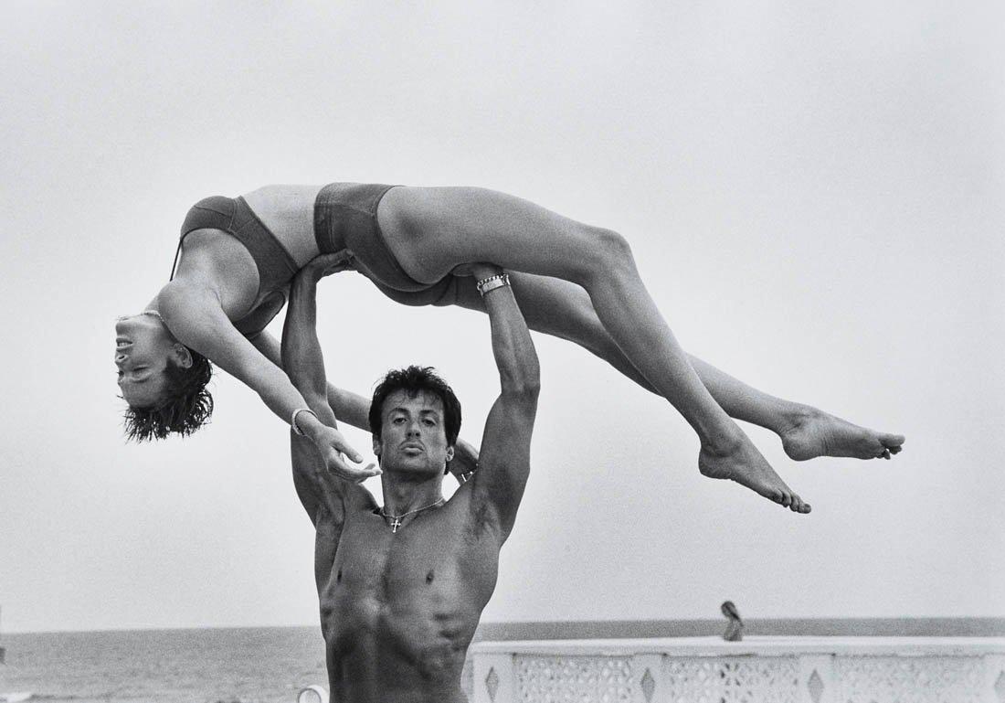 Herb Ritts, "Sly + Gita", 1985.