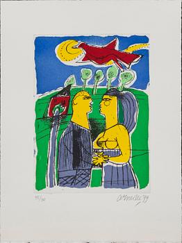 BEVERLOO CORNEILLE, colour serigraphe, signed and numbered.