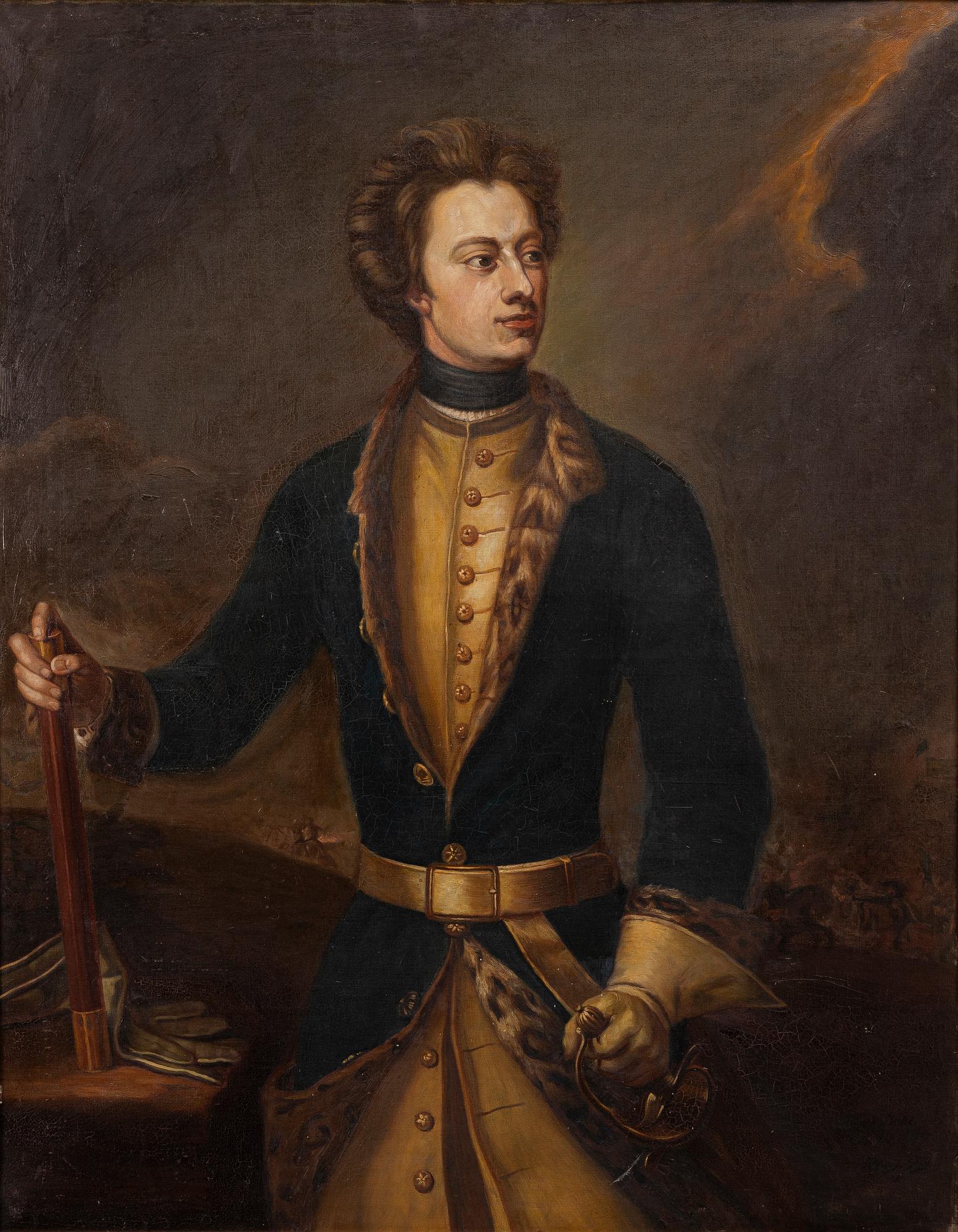 Mikael Dahl, copy after, "Karl XII" (1682–1718).