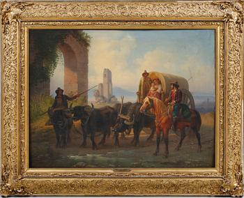 ALEXANDER LAURÉUS, attributed to, oil on canvas, unsigned.