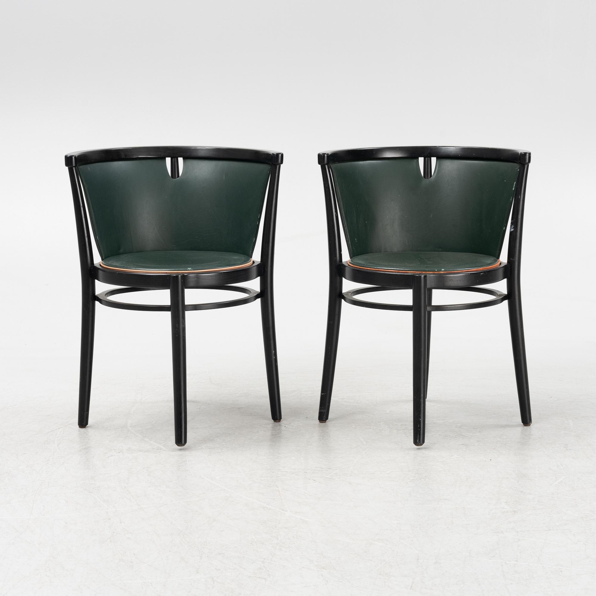 Åke Axelsson, six chairs, Gemla, Sweden, 1989.