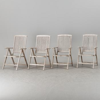 TRÄDGÅRDSSTOLAR, 4 stycken, Covent Garden, 1900/2000-tal.
