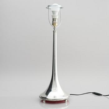 Karl Anderson, a silver table lamp, Stockholm 1917.