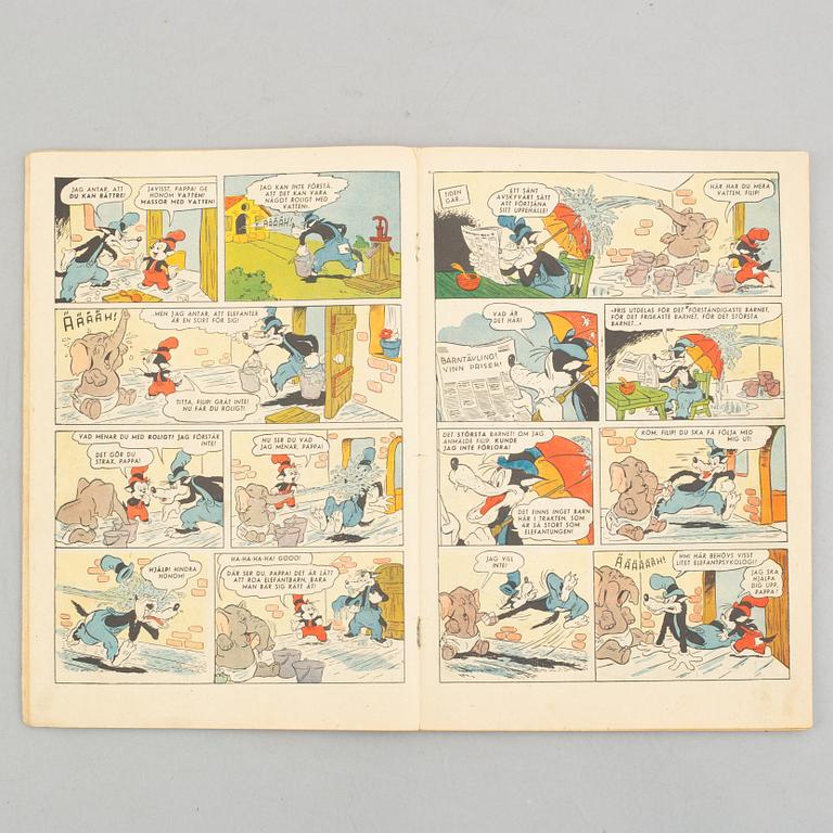 Serietidning, Kalle Anka, nr 7, 1949.