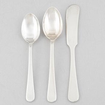 Bestick, 35 delar, sterlingsilver, 1900-tal.