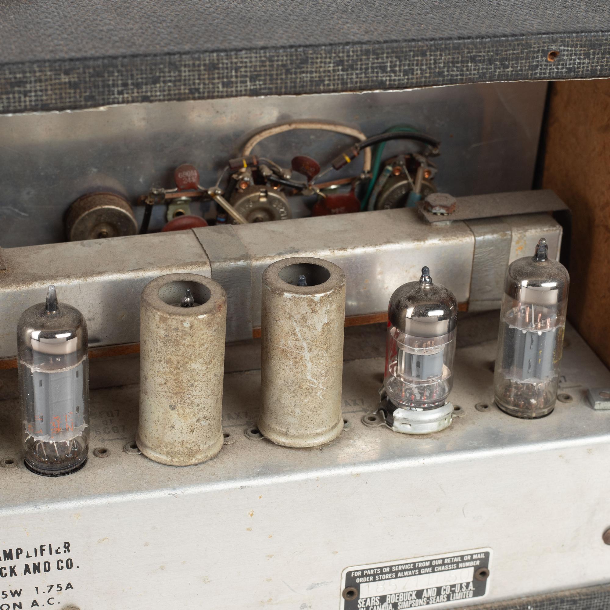Sears, Silvertone, guitar amplifier, model 1495, USA 1960s.