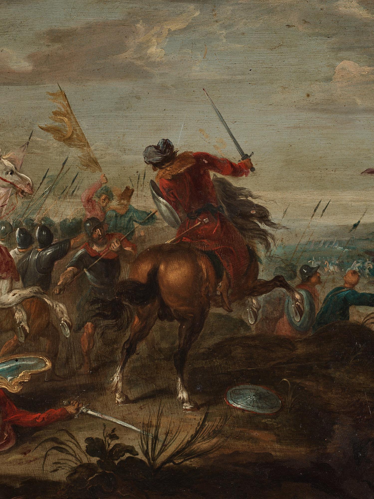 Frans Francken II, hans krets, Batalj.