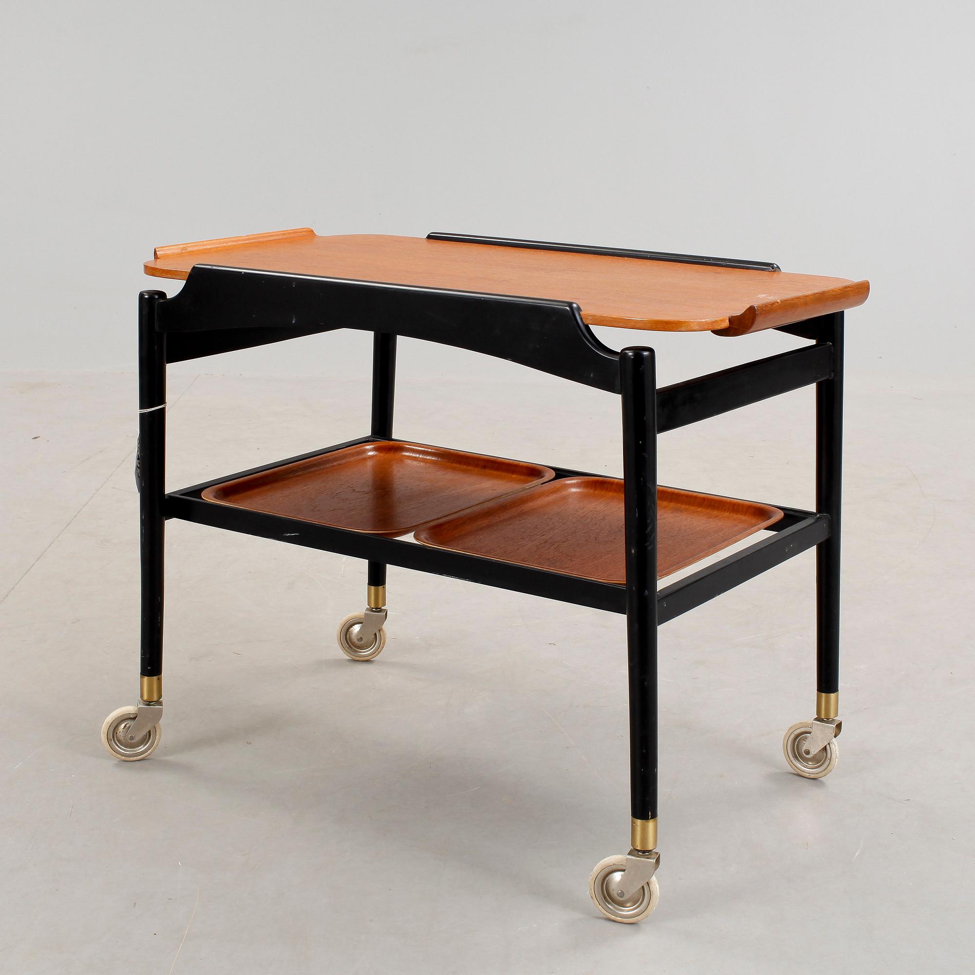 SERVERINGSVAGN, 1950/60-tal.