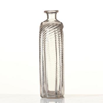 A  Swedish glass bottle, Skånska Glasbruket, 18th century.