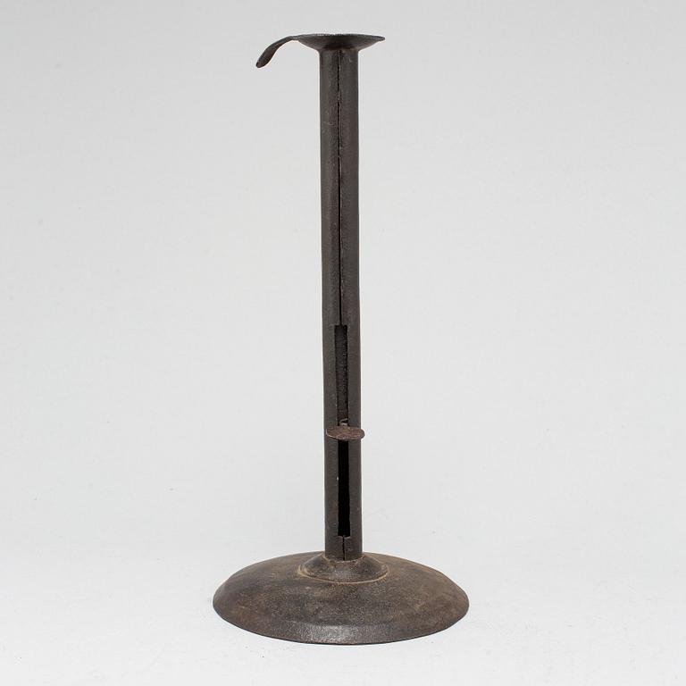 LJUSSTAKE, plåt, 1700-/1800-tal.