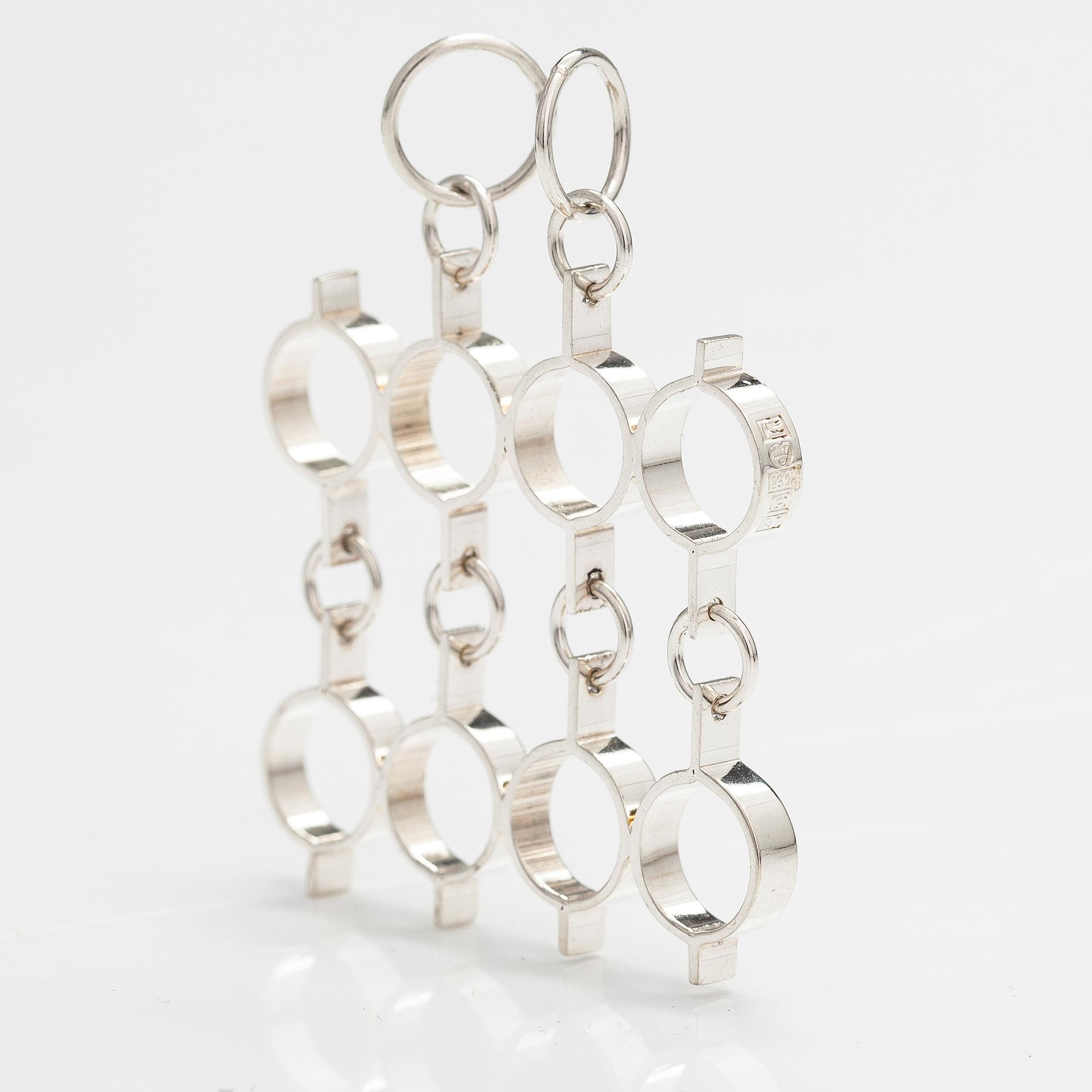 Jorma Laine, Hänge, silver. Kultateollisuus, Åbo 1970.