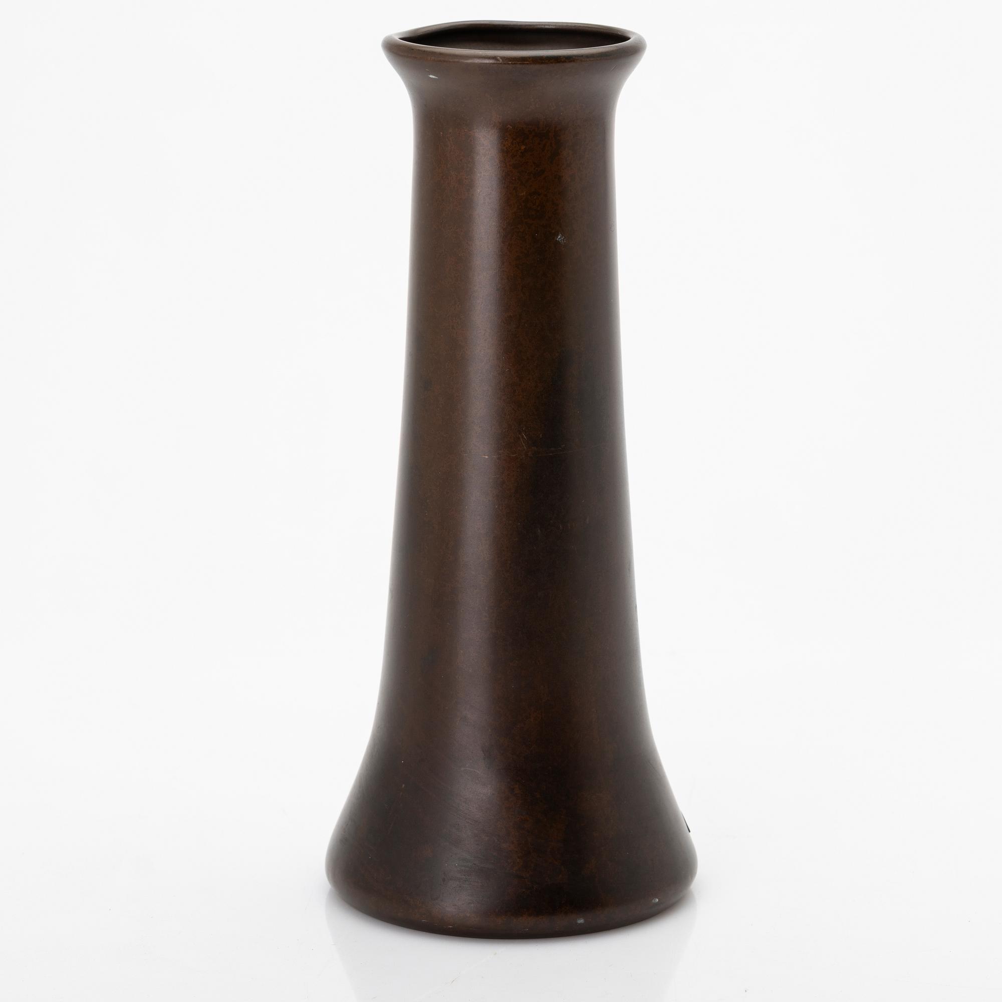 Otto Heinz, vase, Art Nouveau, Ovington's Fifth Avenue, New York.