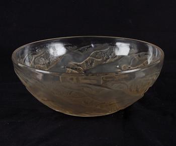 SKÅL, glas, R. Lalique, France, formgiven 1921, nr 3214.