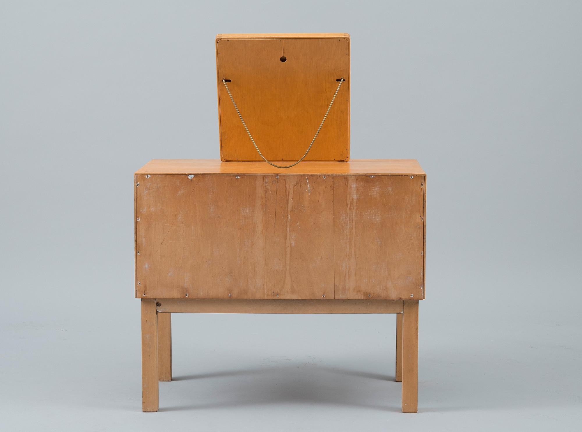 Alvar Aalto, NATTDUKSBORD OCH SPEGEL.