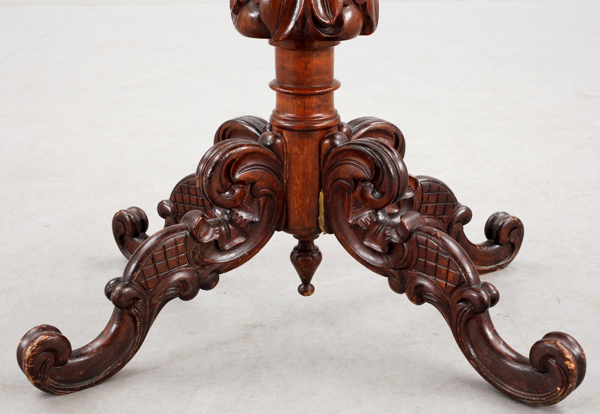 PELARBORD, nyrokoko, 1800-talets slut.