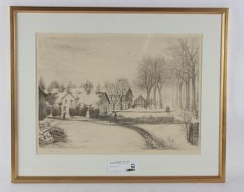 JOHANSSON-THOR, EMIL. Litografi, sign o dat 1937.