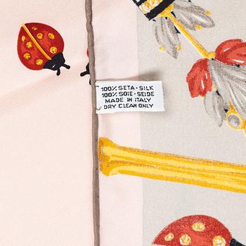 Cartier, a twill silk scarf.