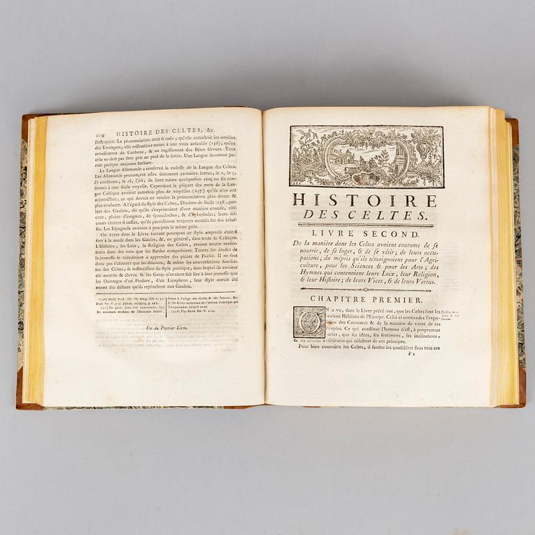 History of the Celts, 1771, provenance: Rääf (2 vol).